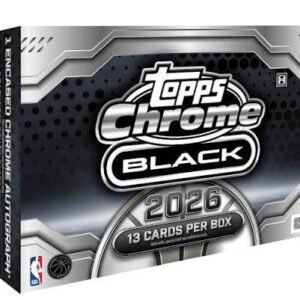 2025-26 Topps Chrome Black Basketball NBA Hobby Box