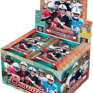 2026 Bowman Football - Jumbo Box - 4 Autographs Per Box